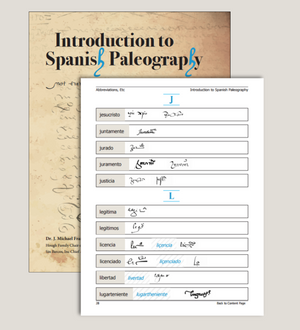 Spanish Paleography<br> E-Manual