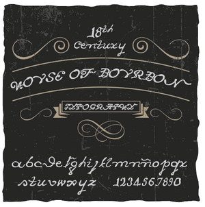 House of Bourbon Desktop Font