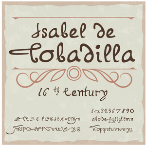 Isabel de Bobadilla Desktop Font